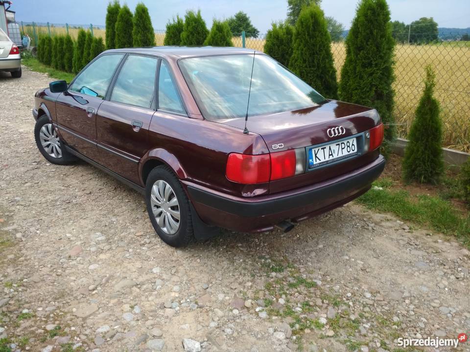 Audi 80 b4 małopolskie Zakliczyn