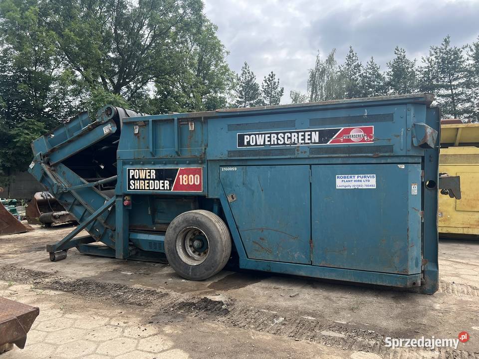Kruszarka rozdrabniacz wolnoobrotowy Powerscreen Zator sprzedam