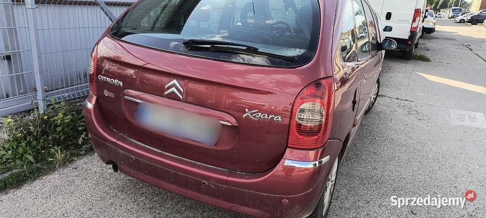 Citron Xsara Picasso 16 HDi niesprawny na części uszkodzony Xsara Picasso