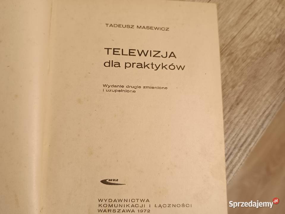 Książka Telewizja praktyków T Masewicz Rzeszów podkarpackie