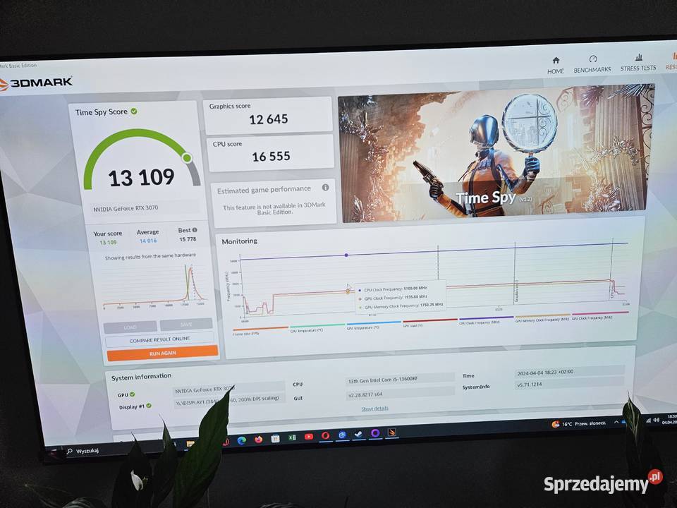 RTX 3070z stan idealny na gwarancji KRK Kraków sprzedam