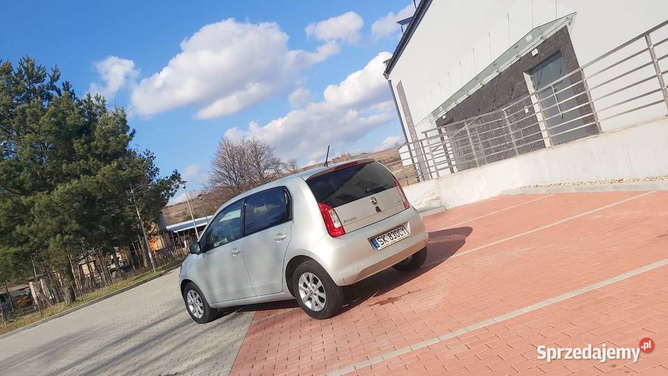 Skoda Citigo Nawigacja 5drzwi Radar 24przebiegu złoty Psary