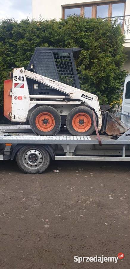 BOBCAT 543 mini ładowarka z hiszpani Motoryzacja Cięcina