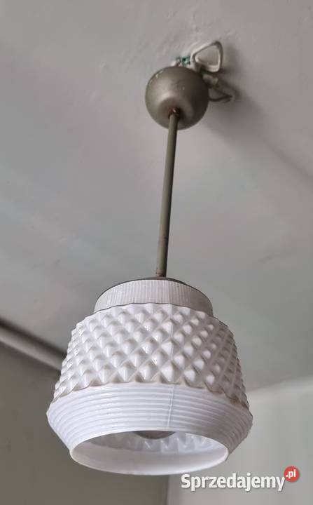Lampa Szklany Klosz Żarówka Żyrandol do Kuchni Sosnowiec