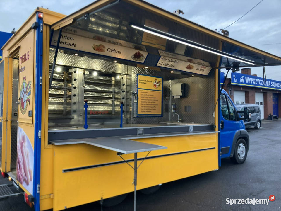 Fiat Ducato Autosklep Autogrill Gastronomiczny manualna Syców