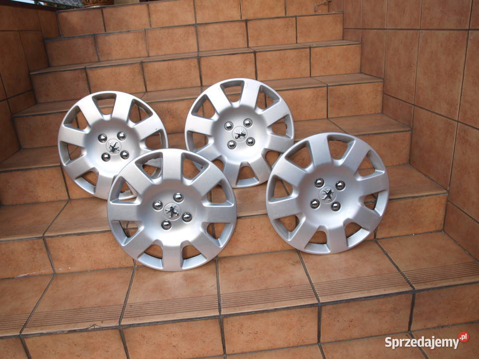 Peugeot kołpaki 16 oryginalne komplet 4 sztuki Kalisz sprzedam