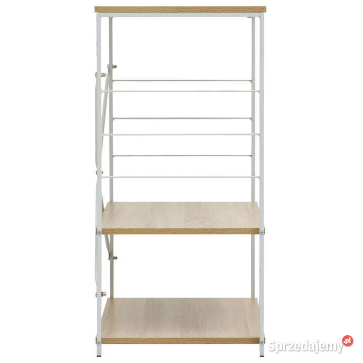 Szafka na mikrofalówkę białodębowa 60x396x795 Pozostałe Warszawa