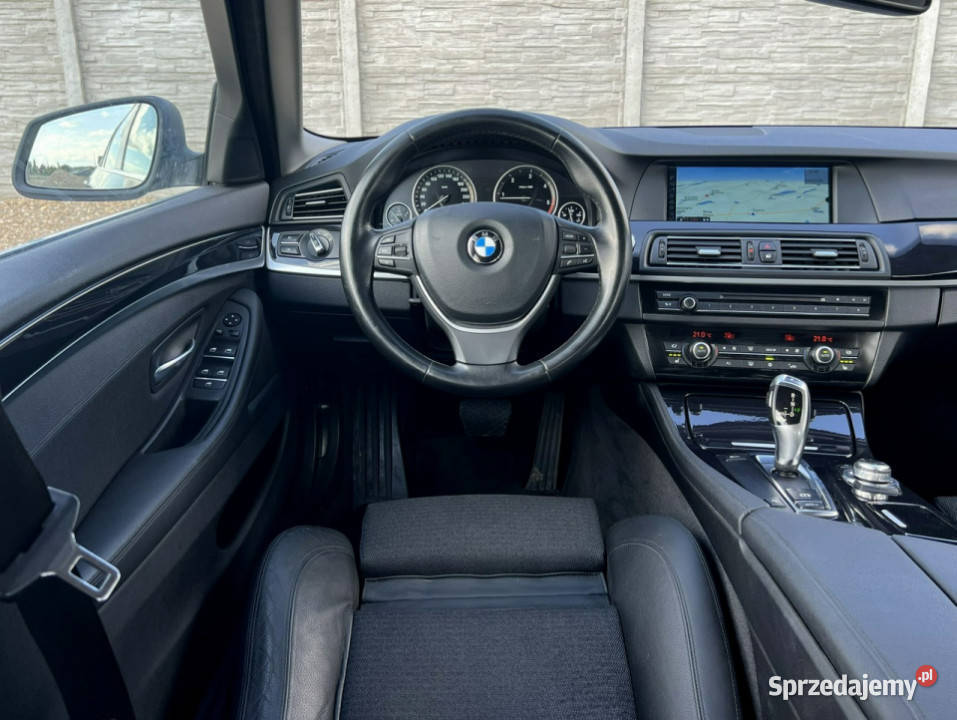 BMW 520 F10 F11 20 D 184 Automat BIXENON Skóra garażowany Zielenin