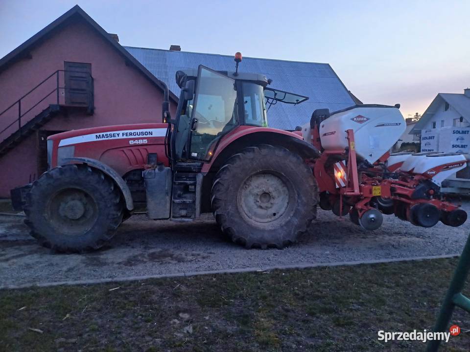 Siew kukurydzy usługi rolnicze podkarpackie Sokolniki