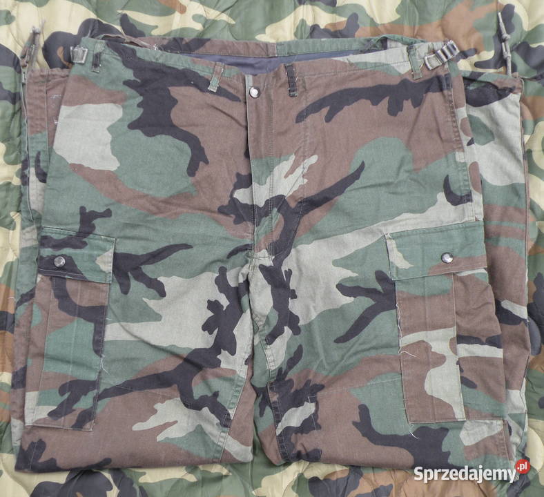 Spodnie chemical protective woodland medium