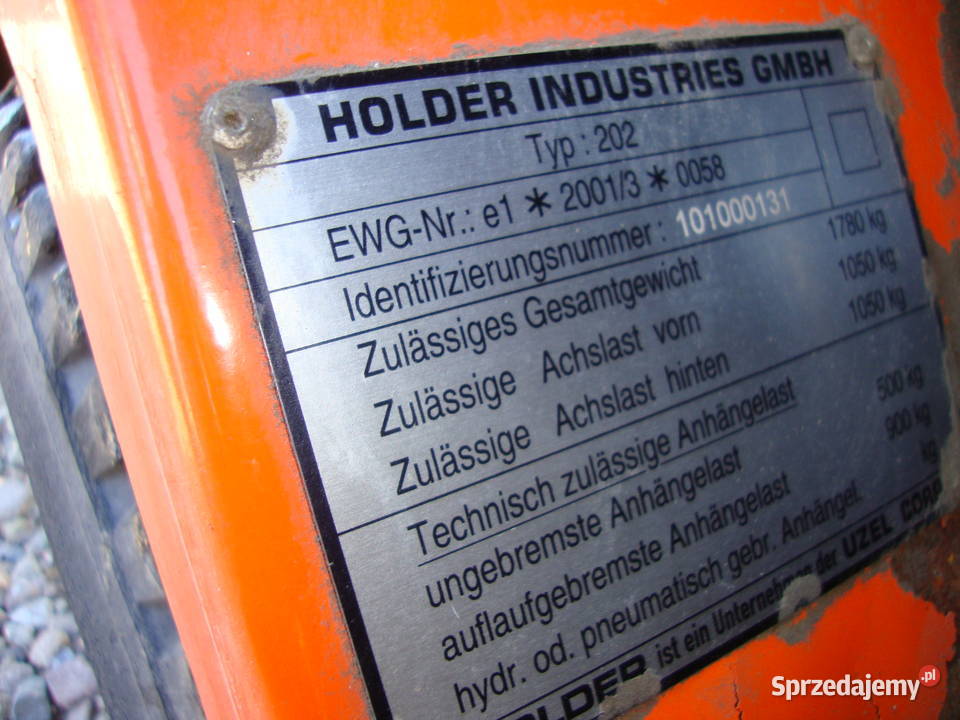 Holder C 130 ciągnik komunalny