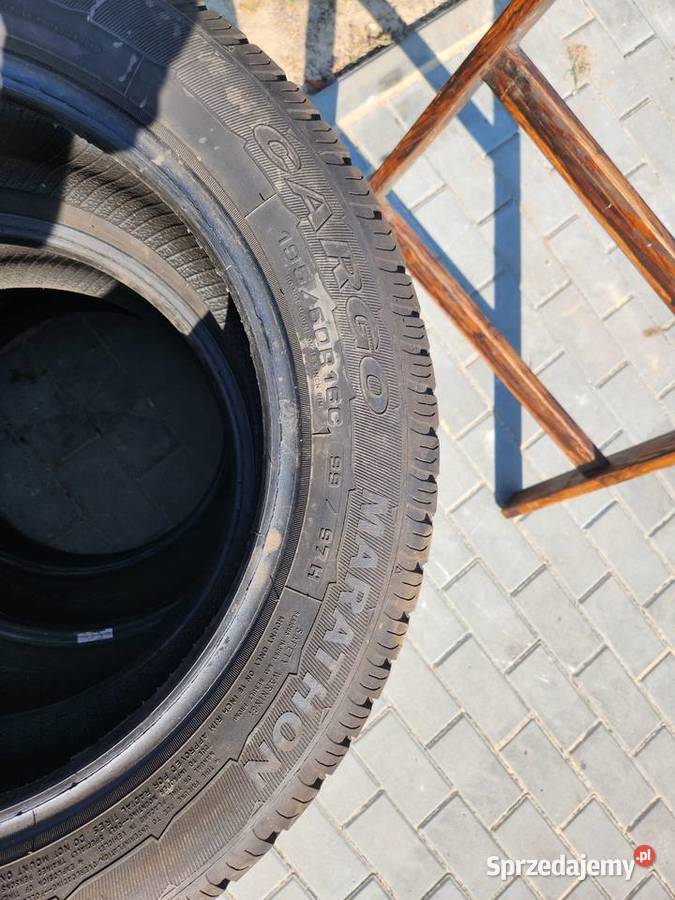 Opony używane Goodyear 19560r16C dostawcze cargo Samochodowe Będzin sprzedam