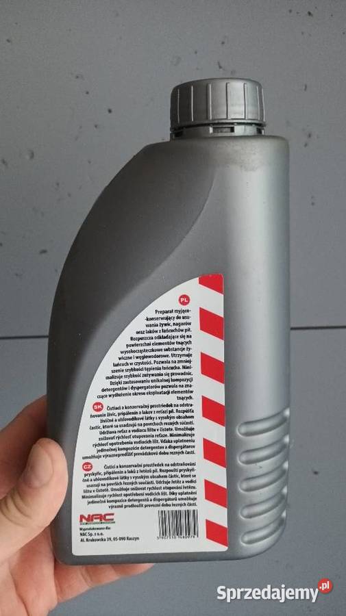 Olej do prowadnic i łańcuchów NAC 1l małopolskie Kraków