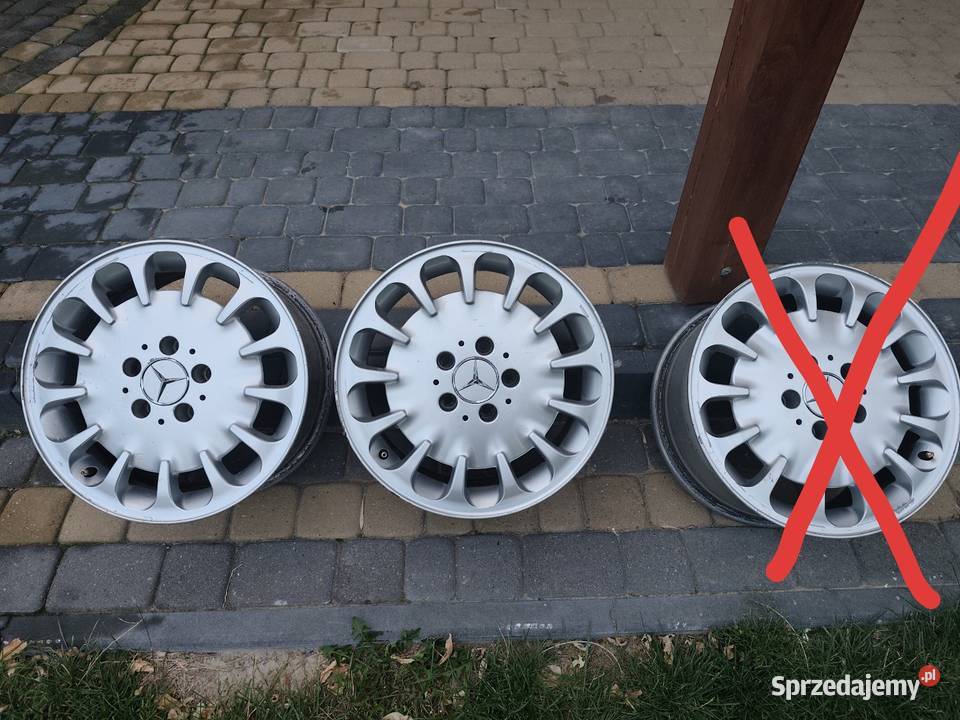 Felgi aluminiowe Mercedes 16 lubelskie Majdan Górny
