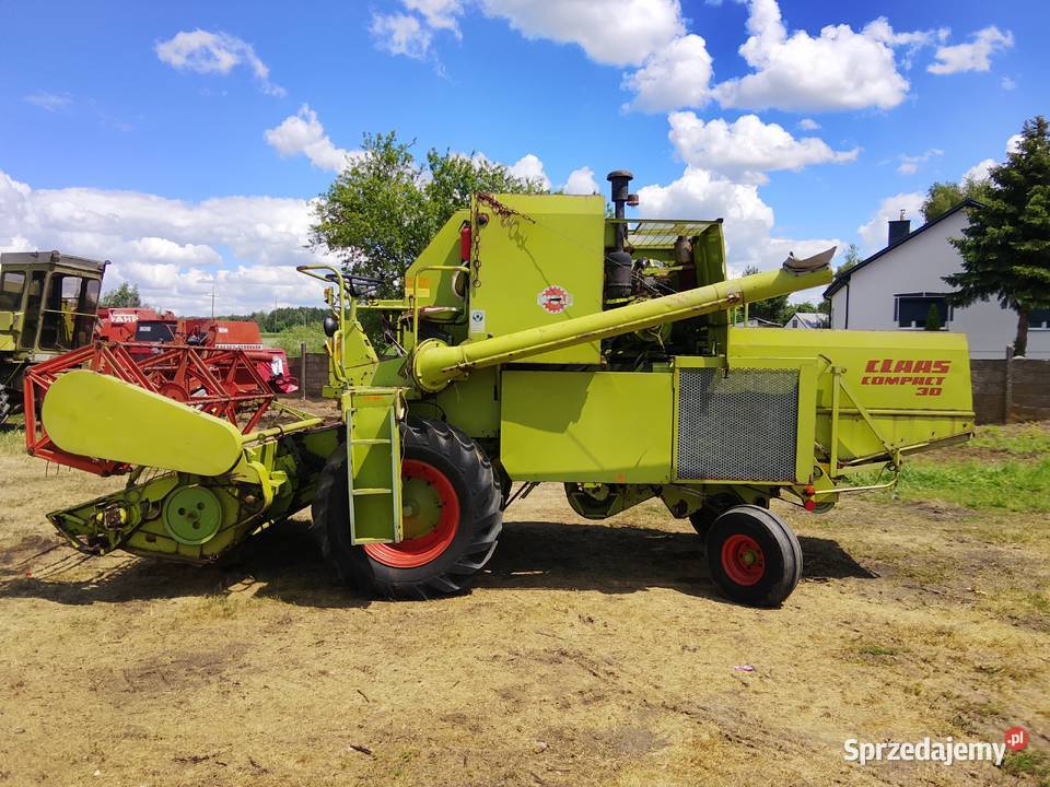 Kombajn zbożowy Claas Compact 30 sprowadzony Skaryszew