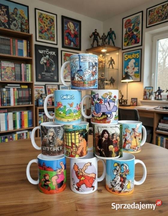 Zestaw prezentowy miłośnika komiksów Retro mazowieckie Warszawa