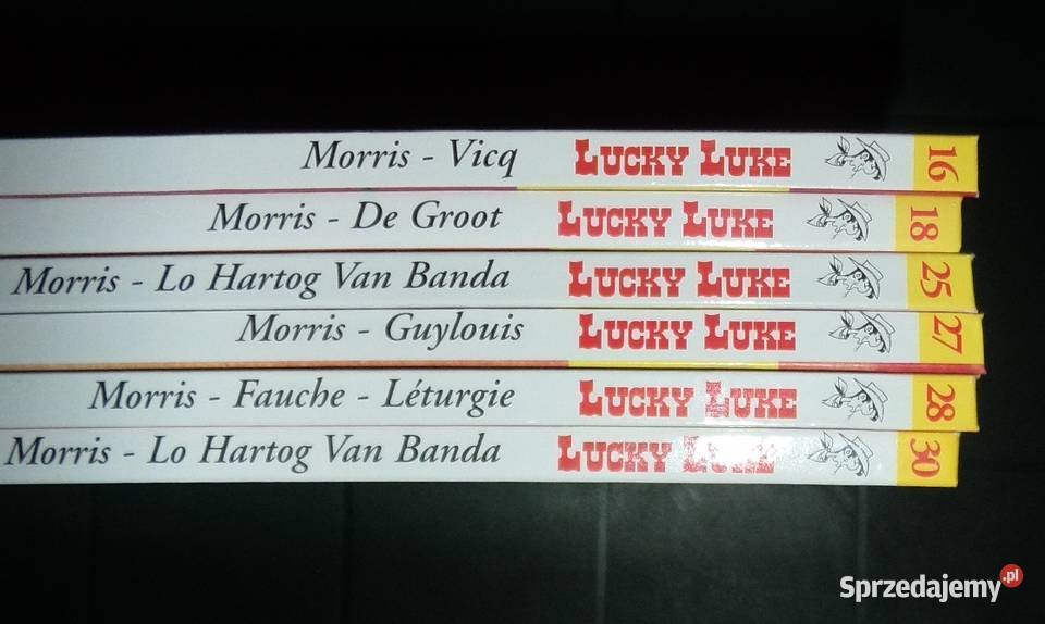 6x Komiks Lucky Luke francusku Francja 201416 Rzeszów
