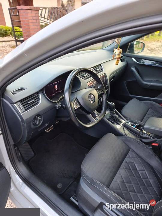 Skoda Octavia 20 TDI RS DSG 184 2019r kujawsko-pomorskie Zielonka