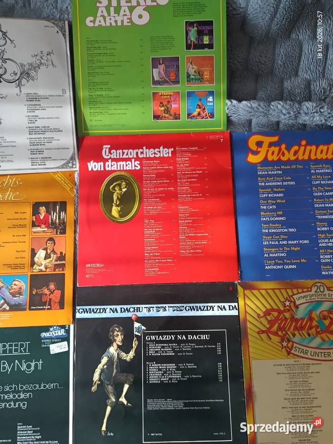 9 albumów winylowych ze standardami światowej Wronki
