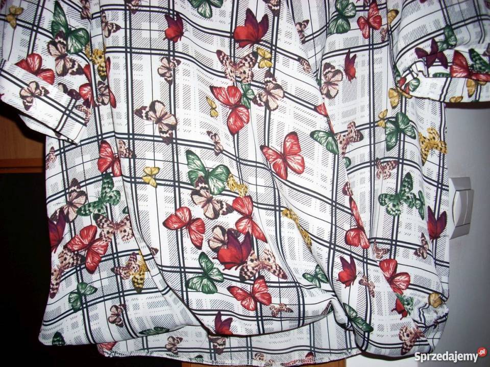 FF Elegancka Koszula Bluzka Kopertowa Nowa 42 XL Inny wzór małopolskie Nowy Sącz sprzedam
