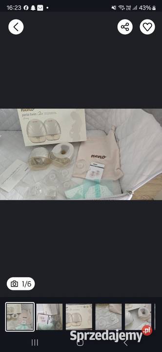 Laktator muszlowy twin perla duble Jaworzyna Śląska