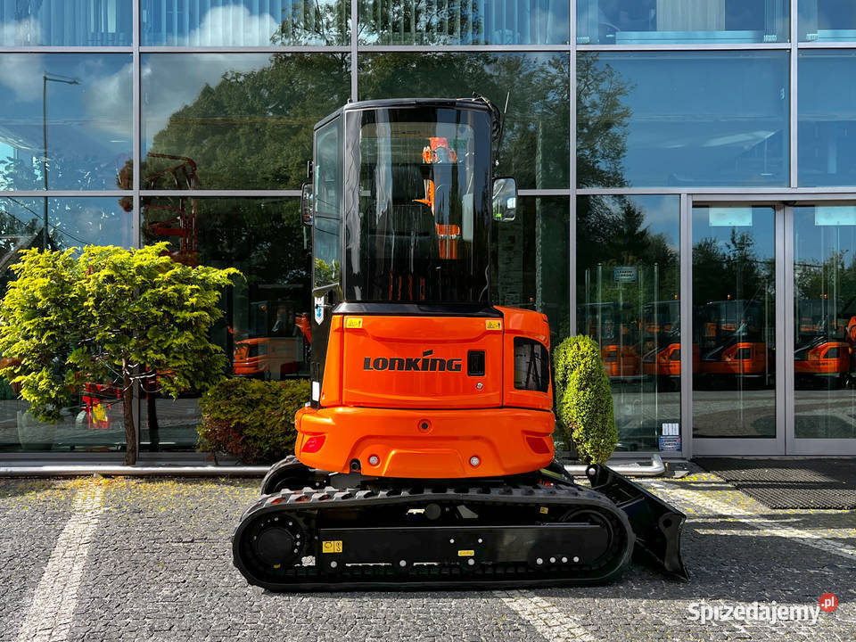 Nowa minikoparka gąsienicowa Lonking CDM 6025 Kęty