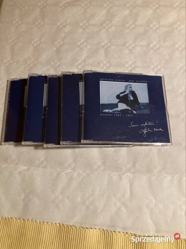 Agnieszka Osiecka Pięć oceanów zbiór 5 płyt CD 3 i więcej Warszawa