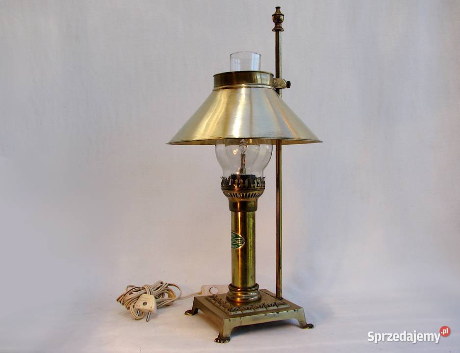 Lampka nocna mosiądz Paris expres Szczecinek