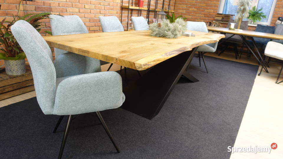 stół dębowy lity dąb 290x100 producent dostępny śląskie