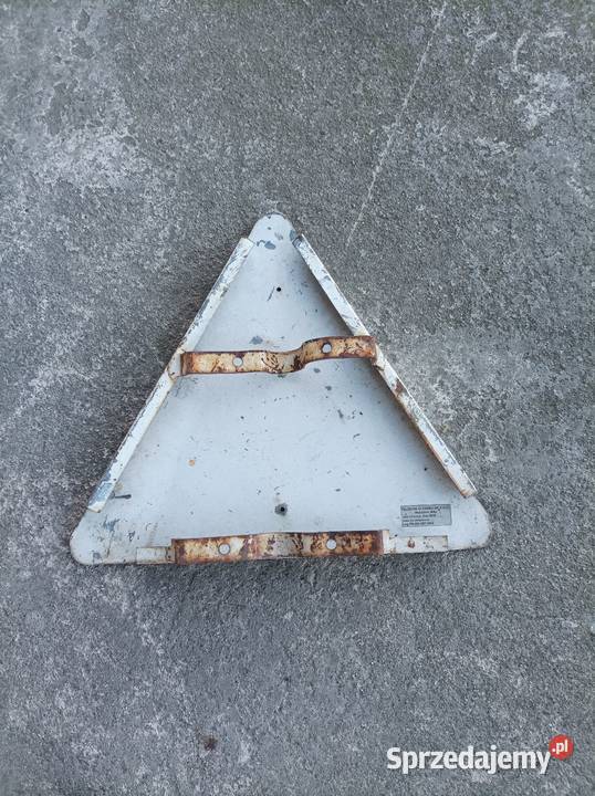 Znak drogowy antyki kolekcje Antyki mazowieckie Sterdyń