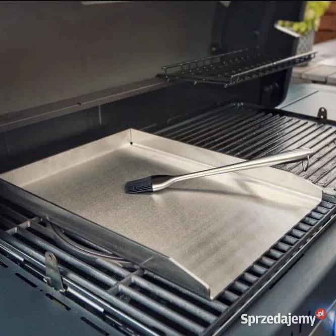 BLACHA PŁYTA NIERDZEWNA GRILLOWA 40x30 ociekowa Skawina