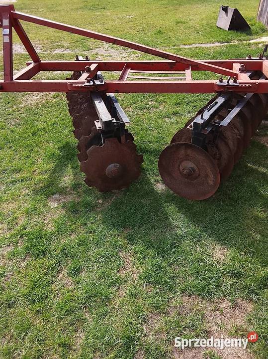 Brona talerzowa 2x9 druga 2x8 Tymienica Stara