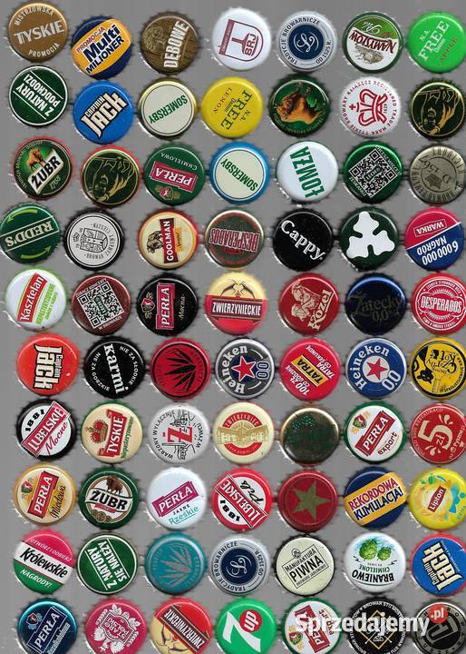 Kapsle polskie z piwa i napojów KPN 6 lubelskie