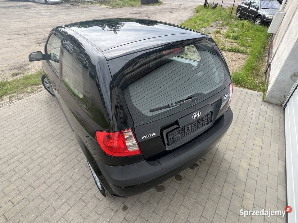 Hyundai Getz 11 12V 2006r sprowadzony zachodniopomorskie Białogard