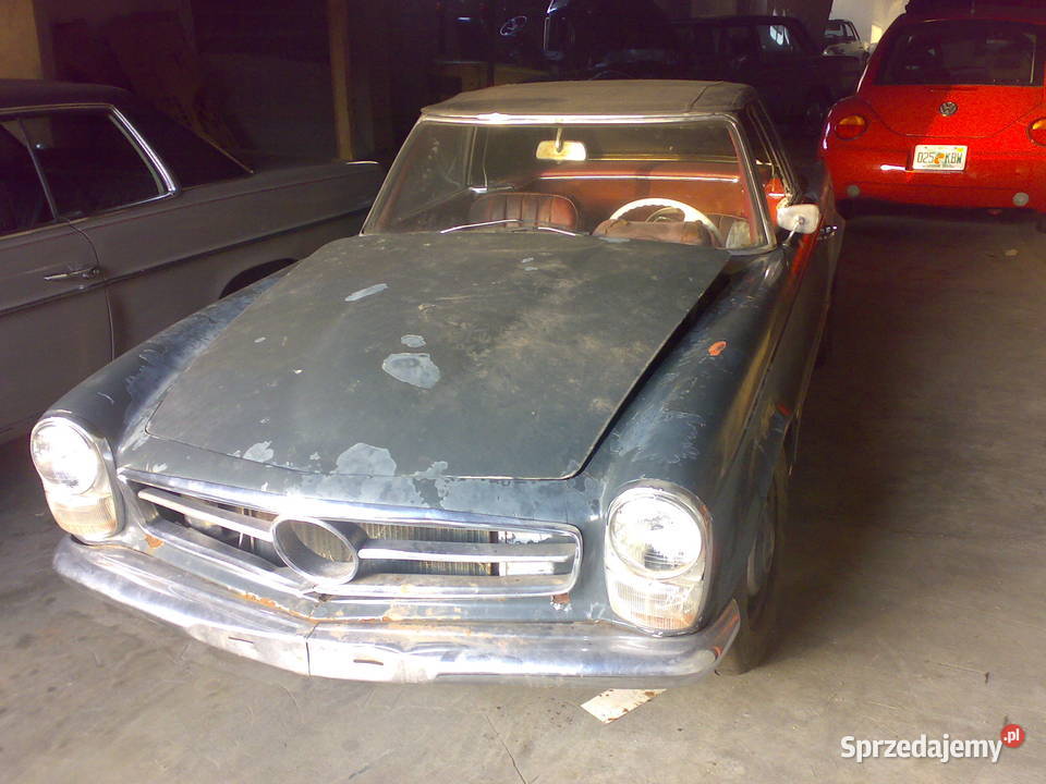 MercedesBenz 230sl W113 Pagoda do remontu Ostrów Wielkopolski