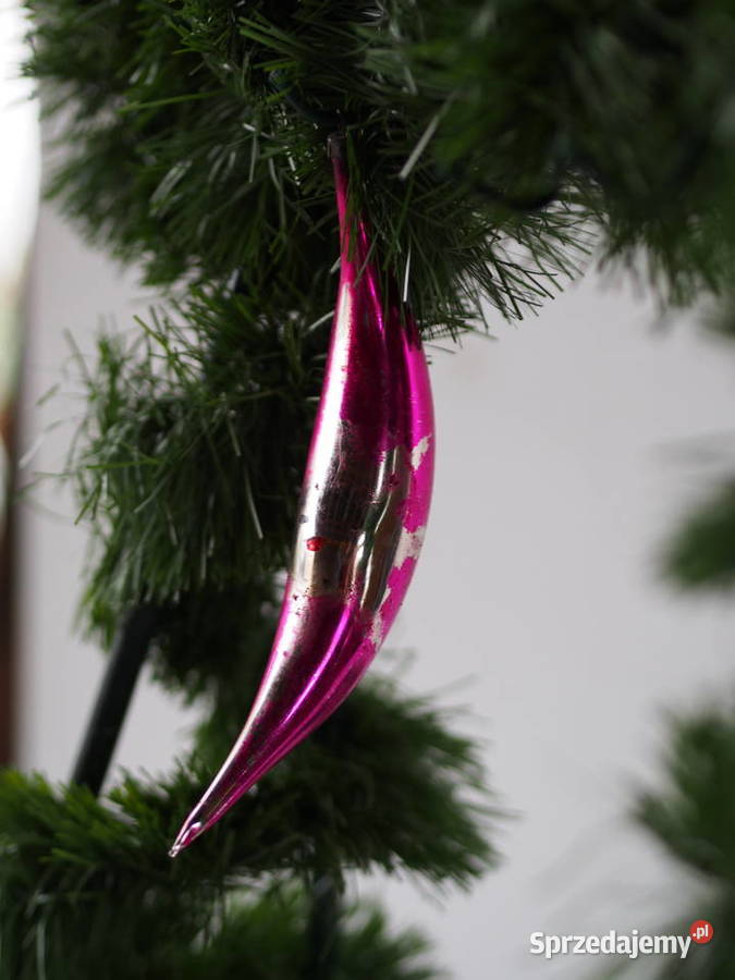 Bombki Ozdoby Choinkowe PRL zestaw 3 Pozostałe Wrocław