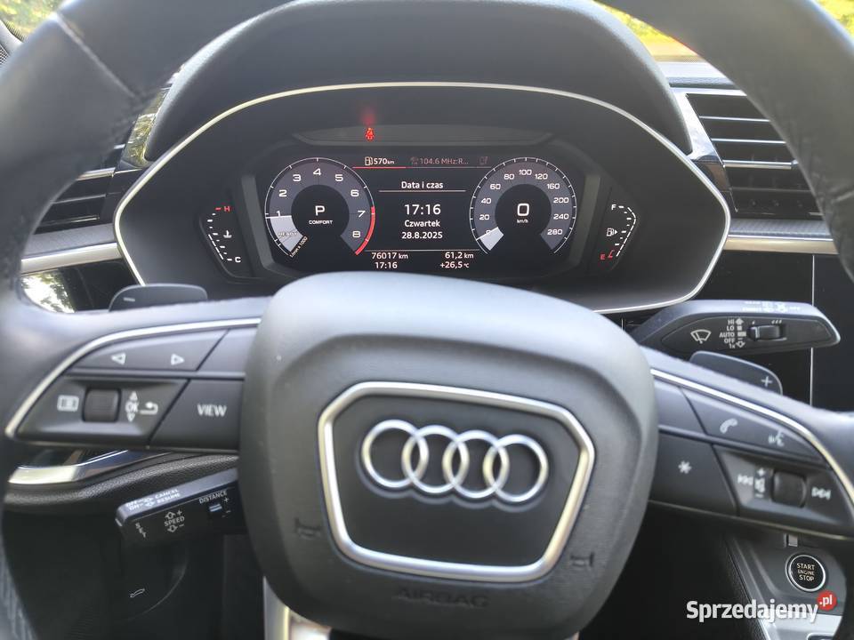 Audi Q3 Quattro benzyna 230 serwisie czujnik zmierzchu Nowy Sącz