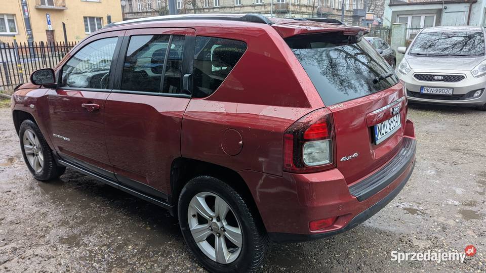 JEEP Compass 24 LPG 4x4 1wł 153 przebieg 2014r benzyna+LPG Łódź