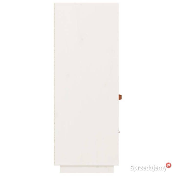Szafka biała 67x40x1085 lite drewno sosnowe