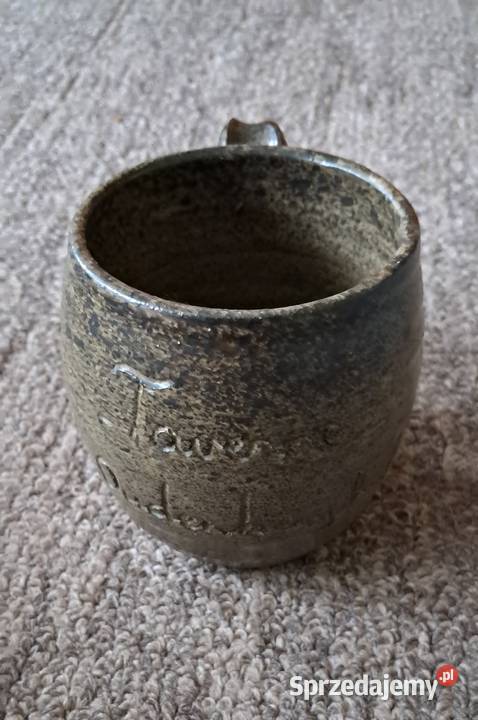 Kubek ceramika Pamiątka z zagranicy