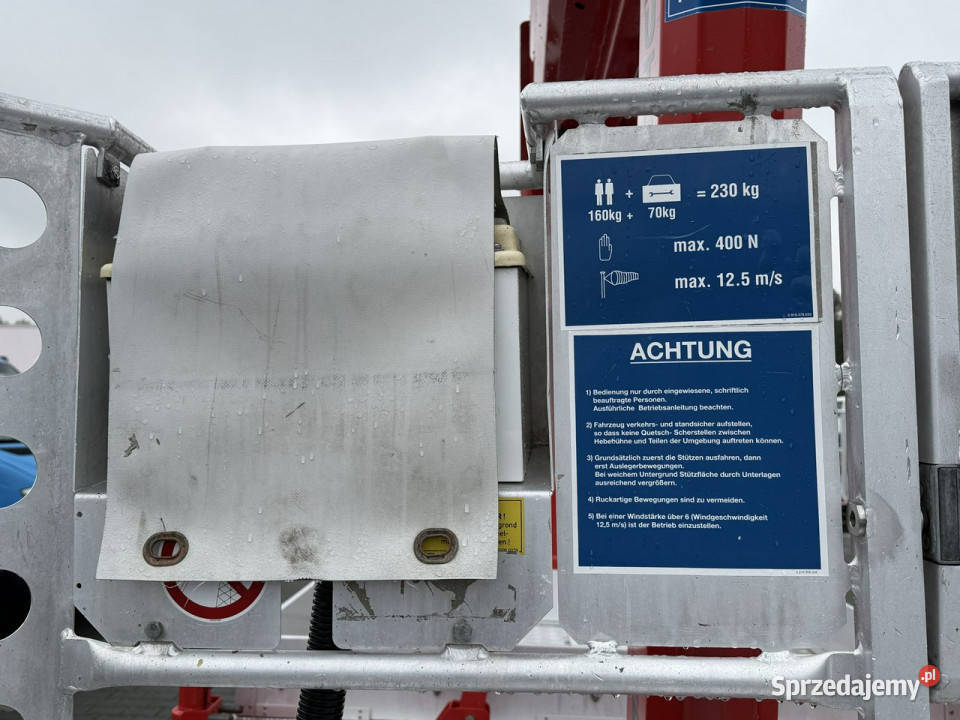 Nissan Cabstar Podnośnik Koszowy 22m RUTHMANN sprzedam