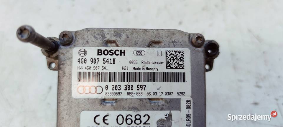 RADAR DISTRONIC SENSOR ACC AUDI A6 C7 A7 LIFT osobowe Przystajń