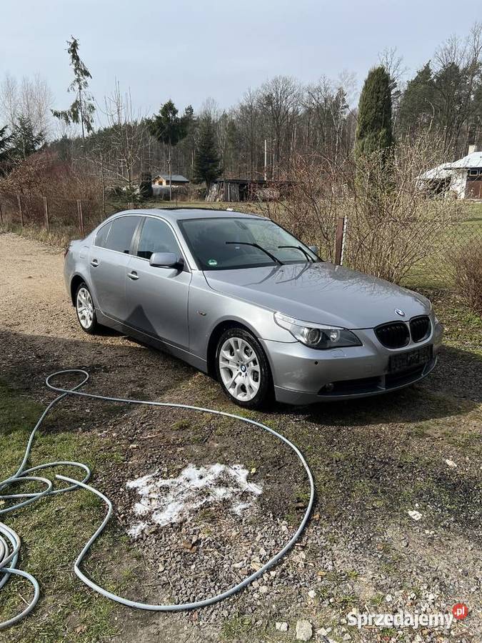 BMW e60 M54 B22 benzyna manual bezwypadkowy świętokrzyskie Ruda