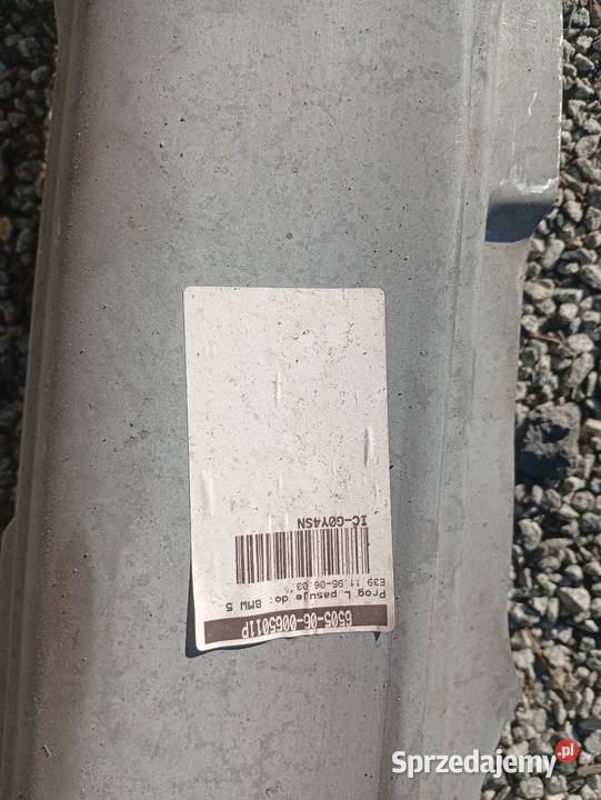 Reperaturka progu lewego