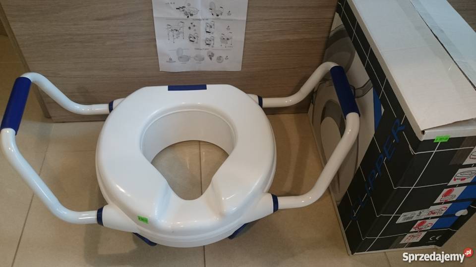 CLIPPER IV nakładka podwyższająca z uchwytami świętokrzyskie Kielce