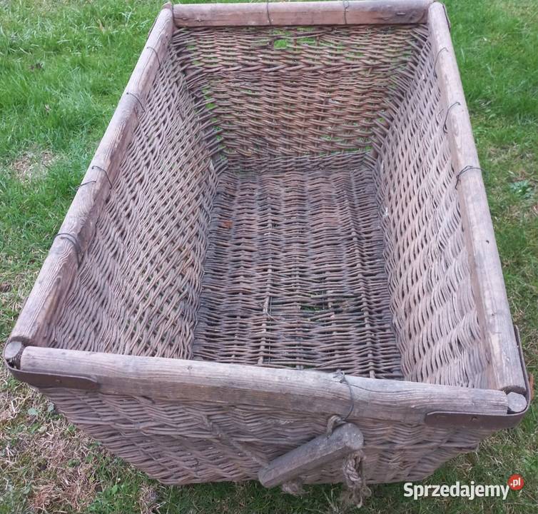 Kufer wiklinowy 85x55x40 Pabianice sprzedam