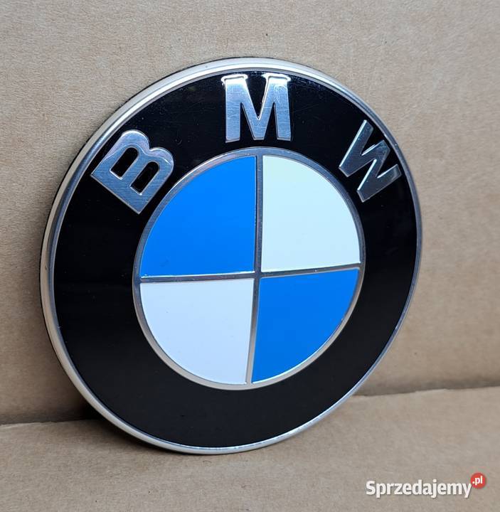 Logo emblemat BMW przód 82 mm E63 E64 E81 F06 osobowe Mielęcin