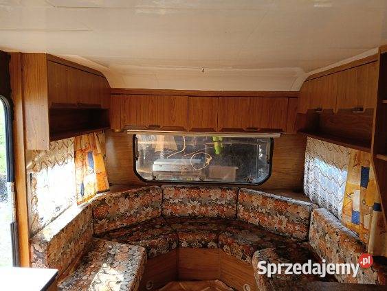 Przyczepa kempingową Safari lux z niemiec Motoryzacja Ińsko