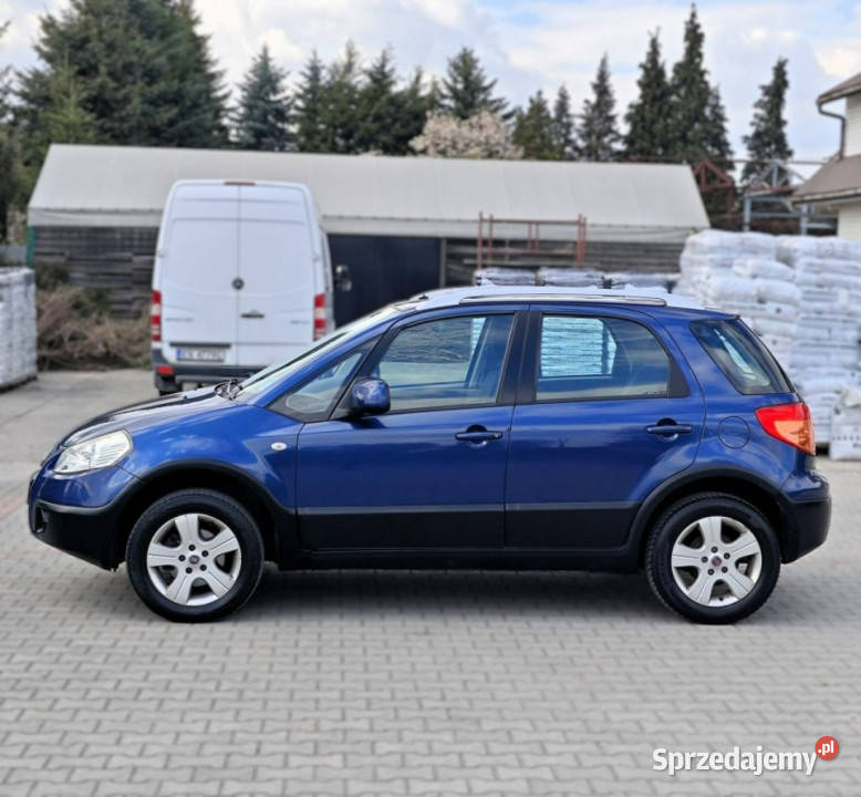 Fiat Sedici 08 Alu Klima 4 x 4 Włoch komputer pokładowy Samochody osobowe