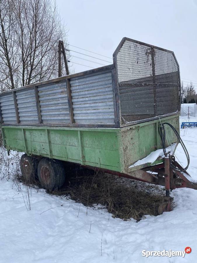 Rozrzutnik obornika przyczepa objętościowa siam Kalinówka